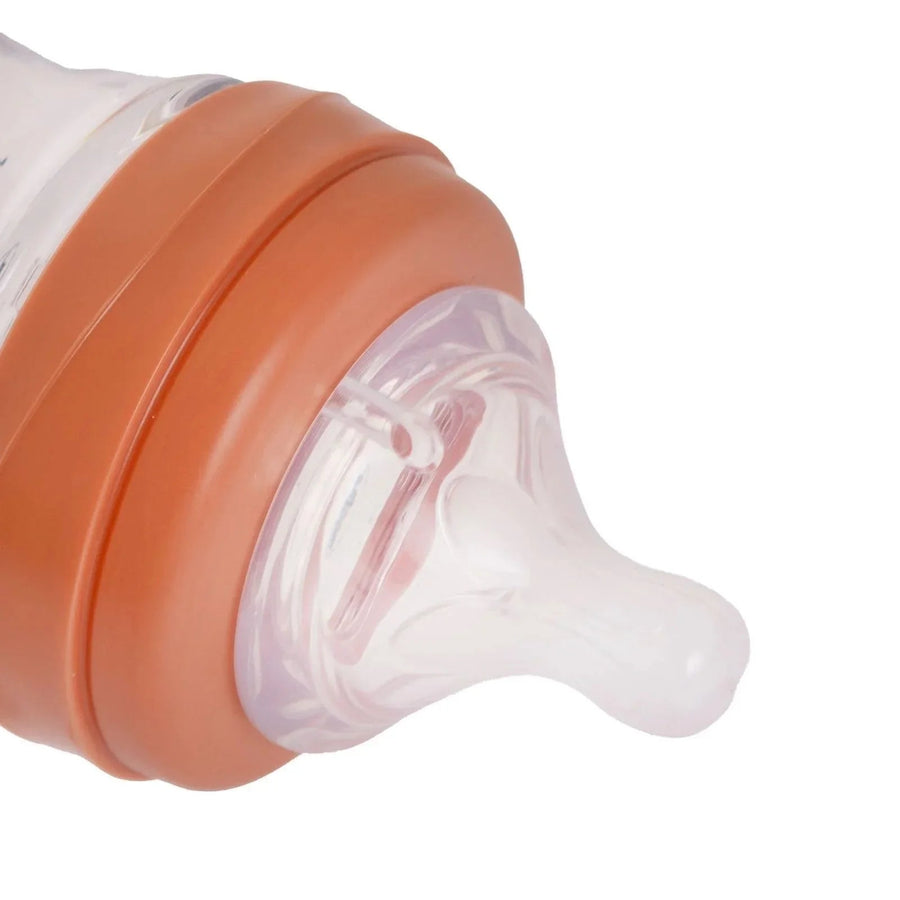 Mooma Neutra Tritan Bottle Medium Flow 6 - 18 months 250ml - Coral Pink - Miu Mau Collectibles