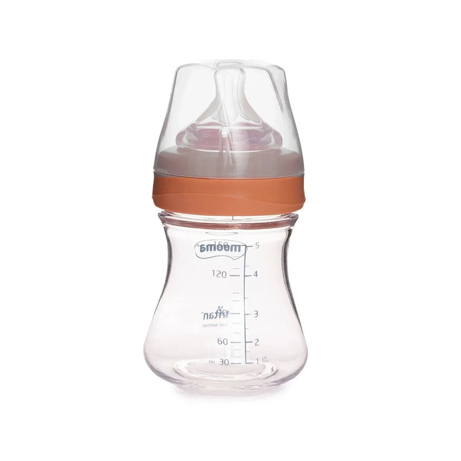 Mooma Neutra Tritan Bottle Slow Flow 0 - 6 months 150ml - Coral Pink - Miu Mau Collectibles