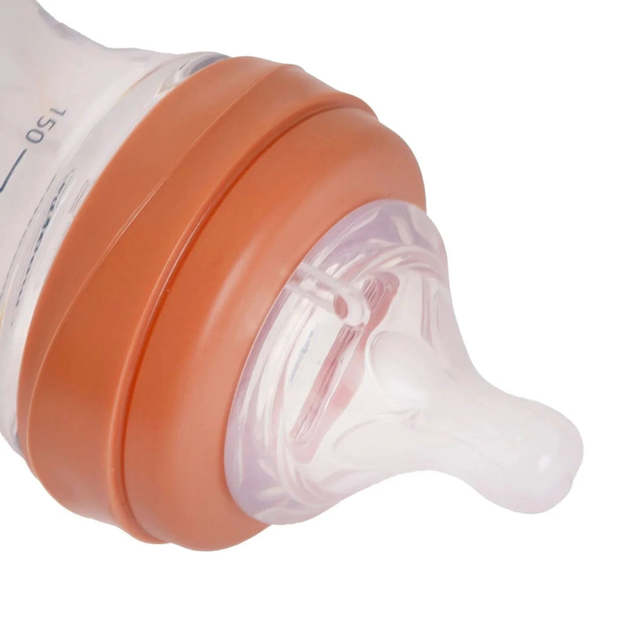 Mooma Neutra Tritan Bottle Slow Flow 0 - 6 months 150ml - Coral Pink - Miu Mau Collectibles