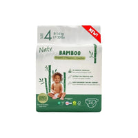 Naty Bamboo Viscose Baby Nappies Size 4 - 24 nappies - Miu Mau Collectibles