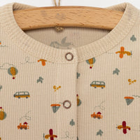 Newborn Fashion Club Sweatshirt - Beige - Miu Mau Baby & Kids Store