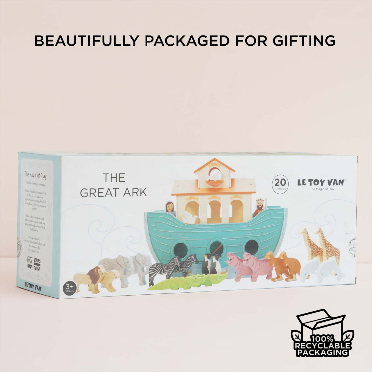 Noah’s Great Wooden Ark & Animals - Miu Mau Collectibles
