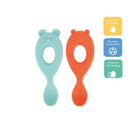 Nuby Easy Grip Baby Spoons Pack of 2 - Miu Mau Collectibles