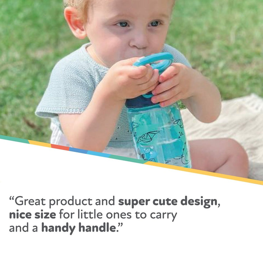 Nuby Incredible Gulp 18+ months 360ml Pack of 2 - Multicolour - Miu Mau Collectibles