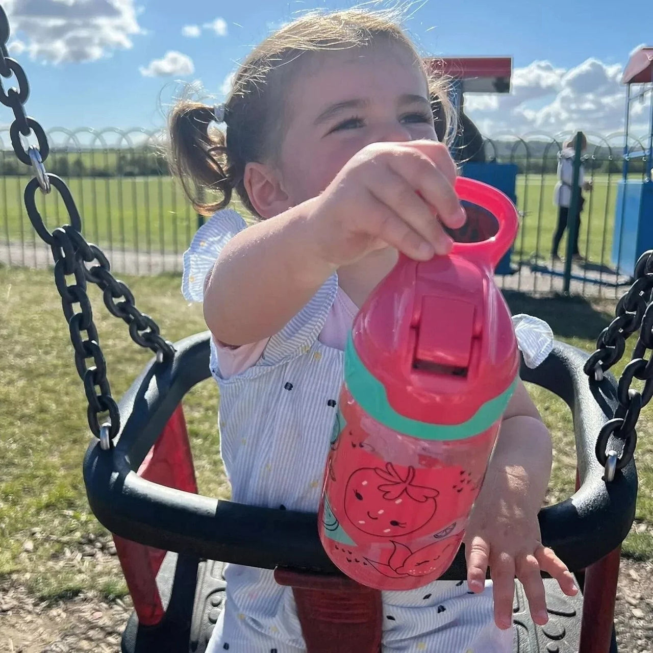 Nuby Incredible Gulp Water Bottle Pack of 1 360ml - Miu Mau Collectibles