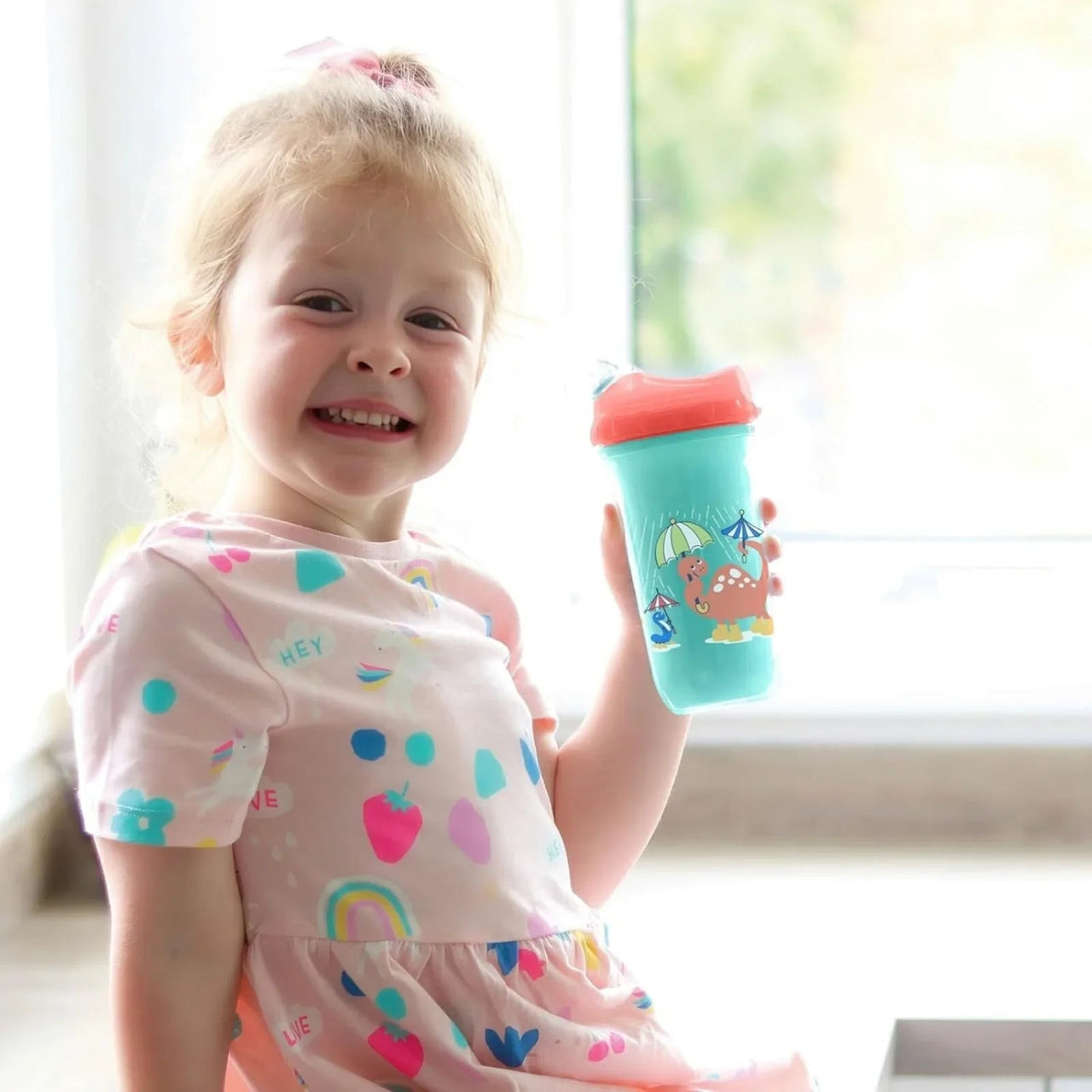 Nuby Insulated Cool Sipper Cup Pack of 1 270ml Assorted - Miu Mau Collectibles