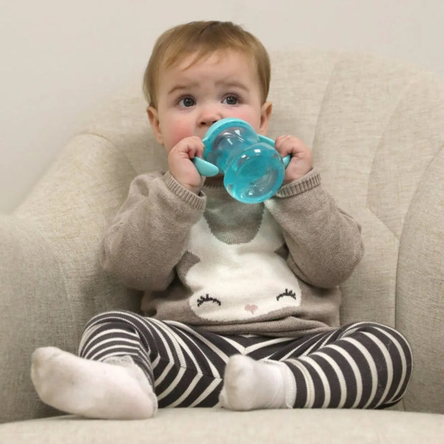 Nuby Mini Grip N' Sip Baby's First Handles Cup Pack of 1 - Miu Mau Collectibles