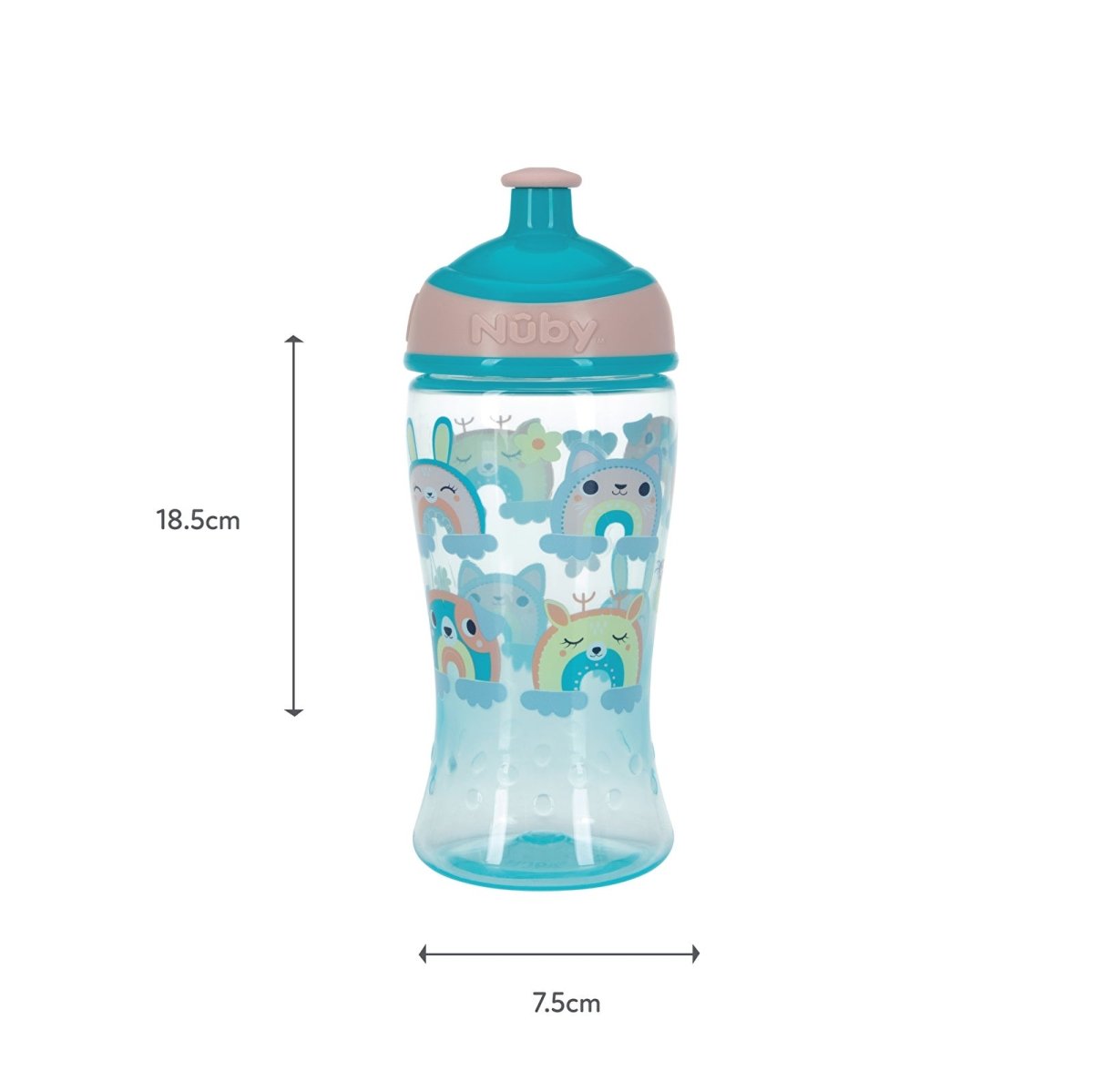 Nuby Super Slurp Twin Pack - Multicolour - Miu Mau Collectibles