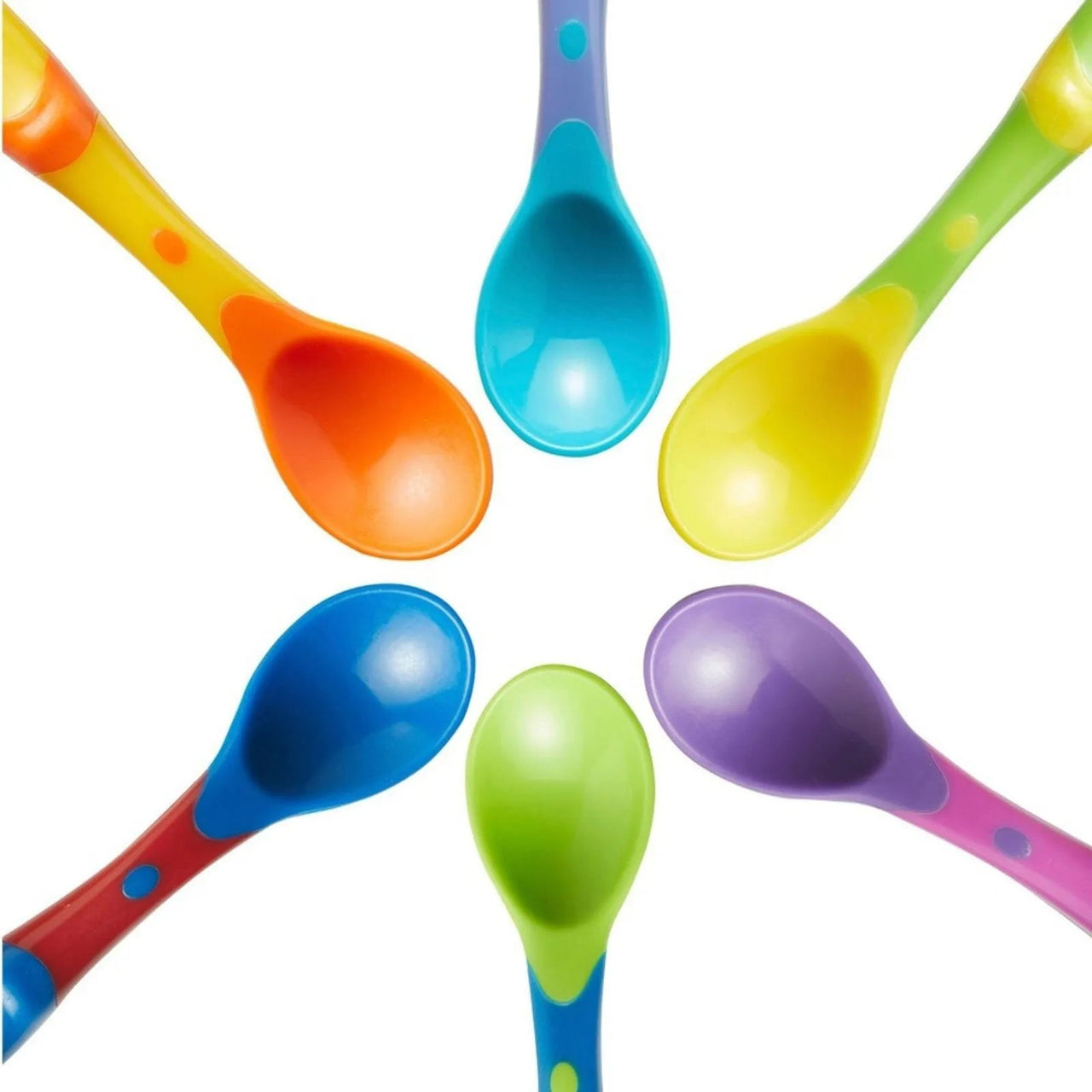 Nuby Weaning Spoons Pack of 6 - Miu Mau Collectibles