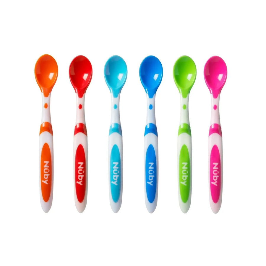 Nuby Weaning Spoons Pack of 6 - Miu Mau Collectibles