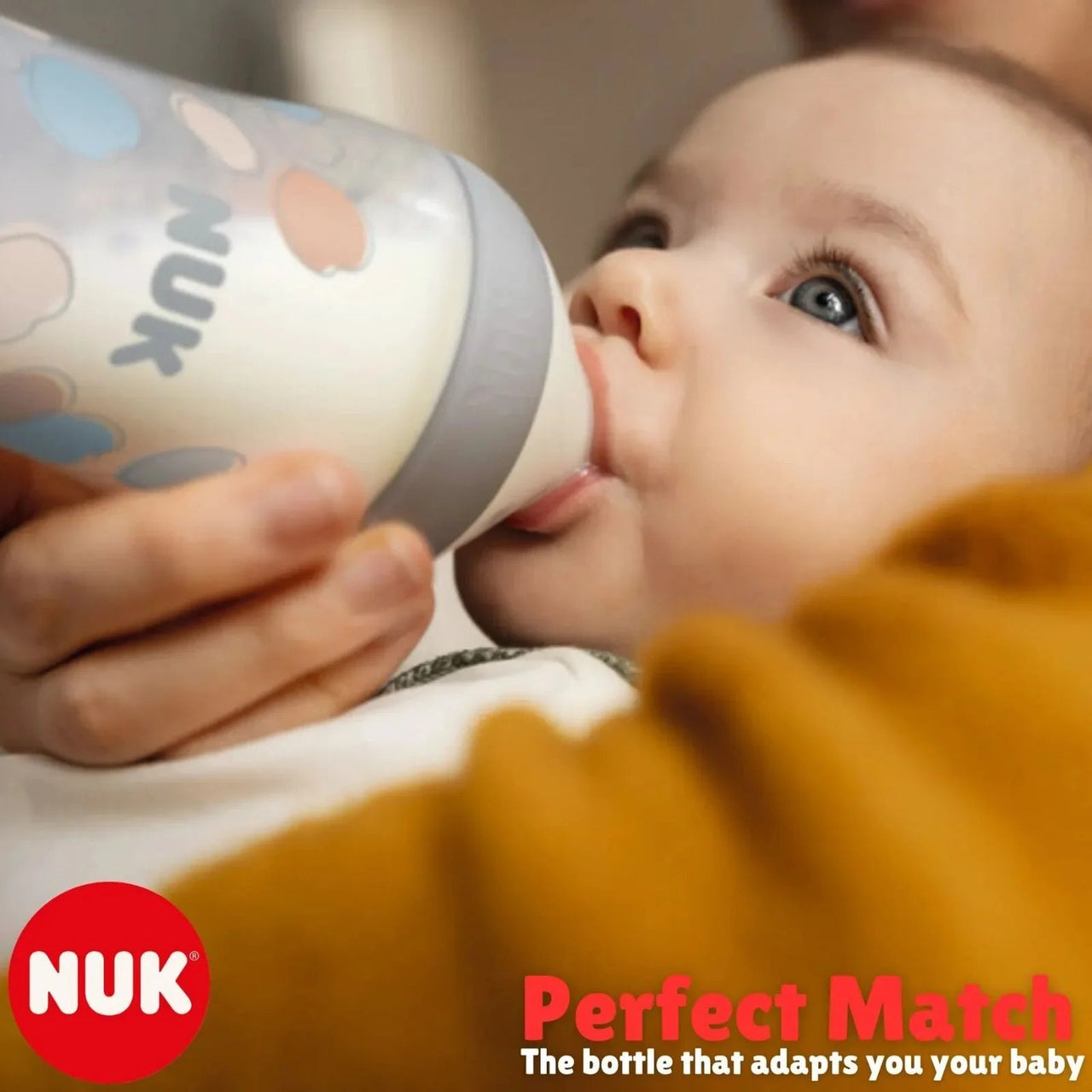 NUK Anti - Colic Perfect Match 260ml Pack of 3 - Miu Mau Collectibles