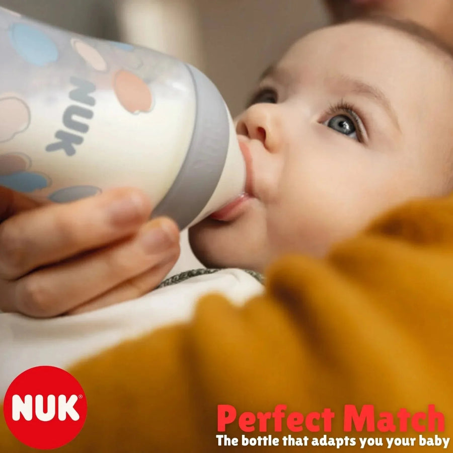 NUK Anti - Colic Perfect Match 260ml Pack of 3 - Miu Mau Collectibles