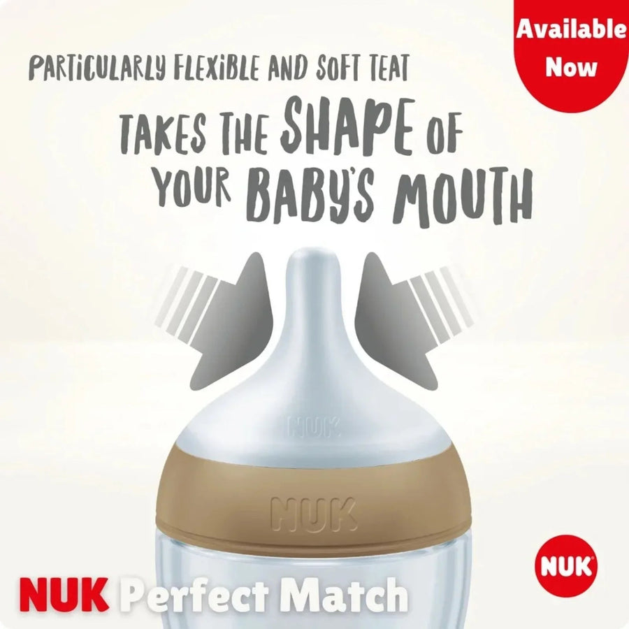 NUK Anti - Colic Perfect Match 260ml Pack of 3 - Miu Mau Collectibles