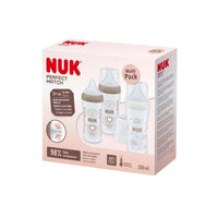 NUK Anti - Colic Perfect Match 260ml Pack of 3 - Miu Mau Collectibles