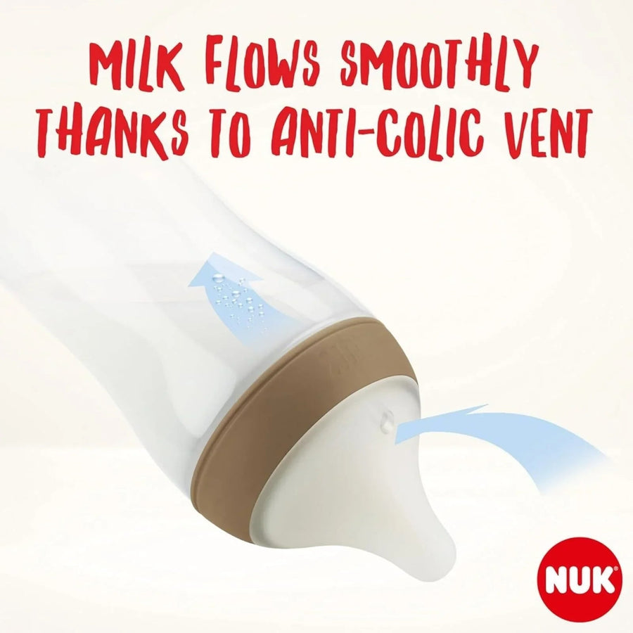 NUK Anti - Colic Perfect Match Starter Set Pack of 7 - Rainbow - Miu Mau Collectibles