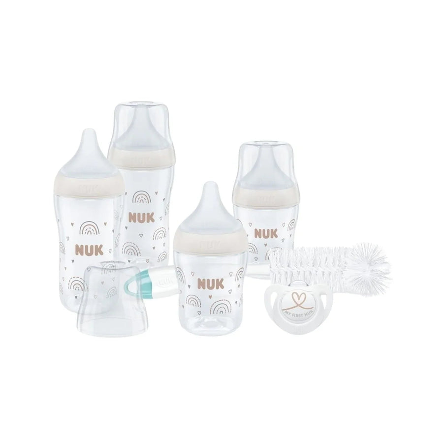 NUK Anti - Colic Perfect Match Starter Set Pack of 7 - Rainbow - Miu Mau Collectibles