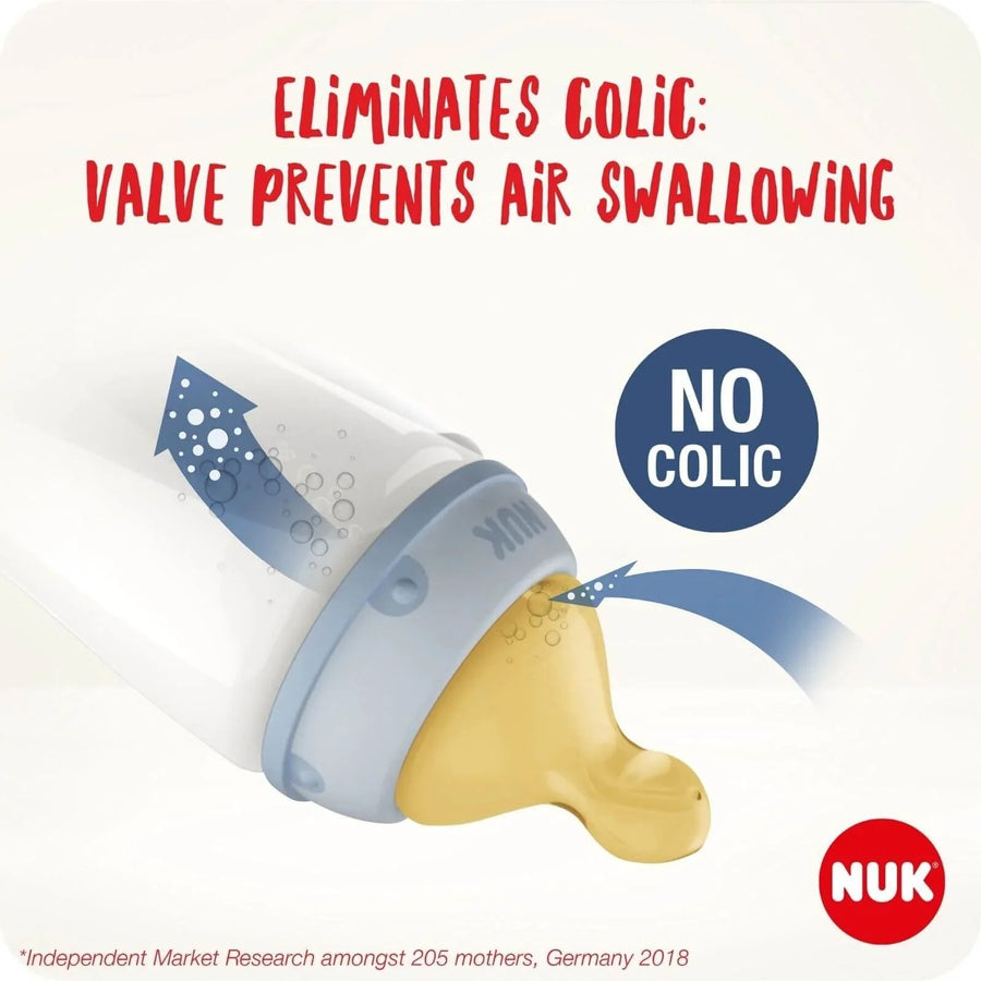 NUK First Choice+ Plus Silicone Teats Medium Feed Hole 0 - 6 months - Miu Mau Collectibles