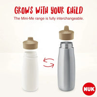 NUK Mini - Mee Flip Cup with 2 - in - 1 Cup 12+ months 450ml - Mint - Miu Mau Collectibles