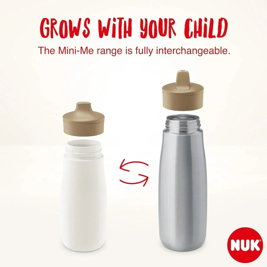 NUK Mini - Mee Flip Cup with 2 - in - 1 Cup 12+ months 450ml - Mint - Miu Mau Collectibles