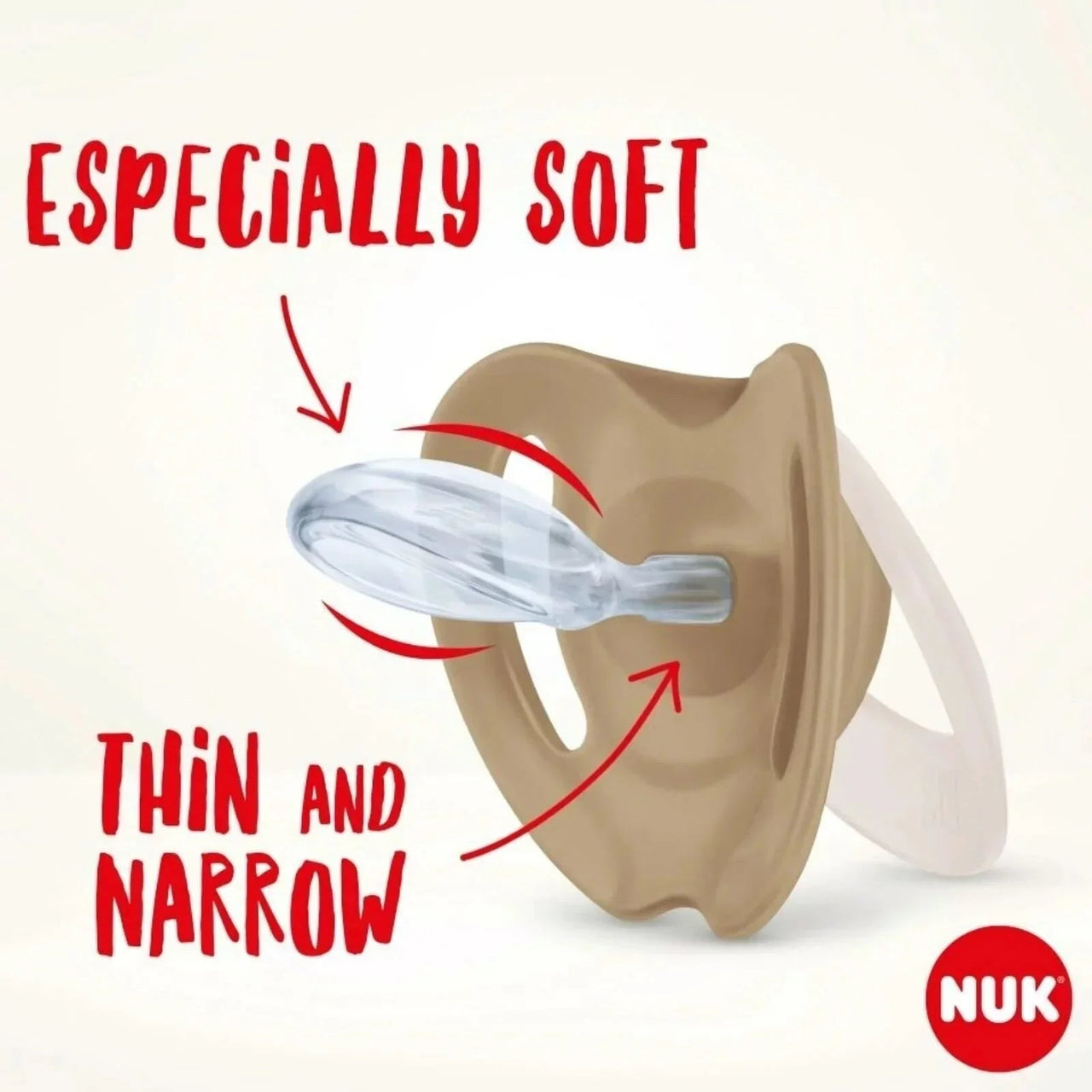 NUK Star Day & Night Soother 6 - 18 months Pack of 2 - Pink - Miu Mau Collectibles