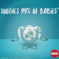 NUK Star Soother 18 - 36 months Pack of 2 - Blue - Miu Mau Collectibles