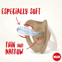 NUK Star Soother 18 - 36 months Pack of 2 - Red - Miu Mau Collectibles