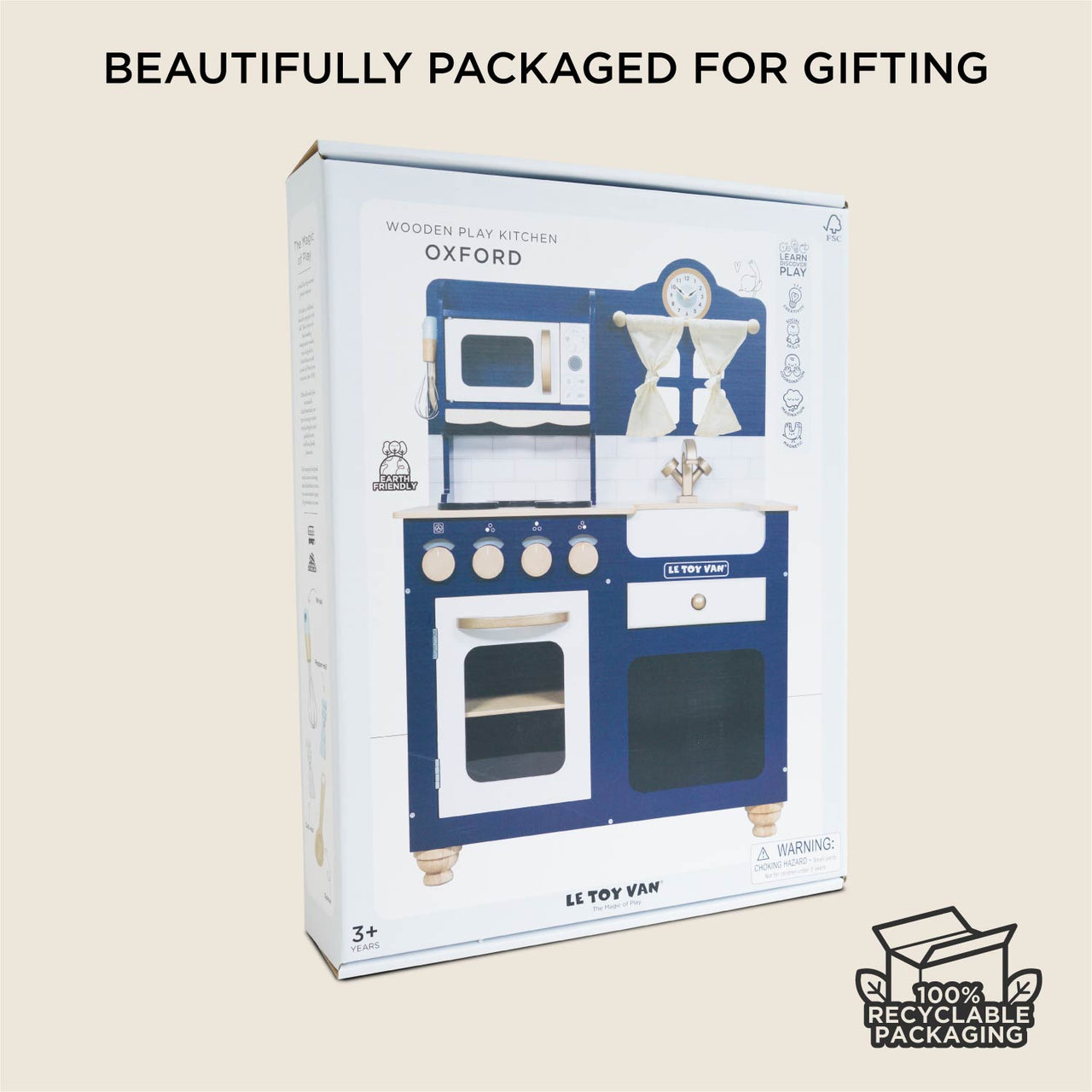 Oxford Wooden Play Kitchen - Miu Mau Collectibles