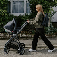 Oyster Capsule i - Size Infant Car Seat - Chocolate Velvet - Miu Mau Collectibles