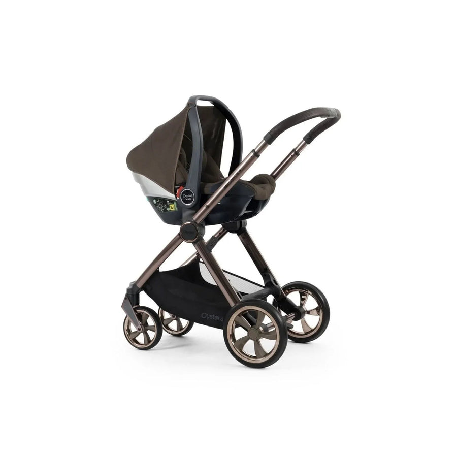 Oyster Capsule i - Size Infant Car Seat - Chocolate Velvet - Miu Mau Collectibles