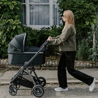 Oyster Carrycot - Chocolate Velvet - Miu Mau Collectibles