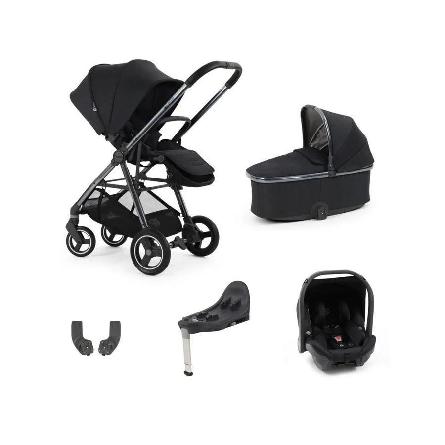 Oyster Gravity+ Stroller 5 pcs Bundle - Carbonite - Miu Mau Collectibles