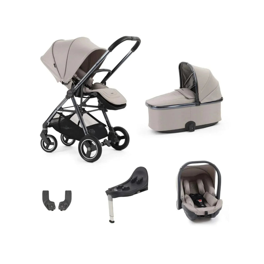 Oyster Gravity+ Stroller 5 pcs Bundle - Stone - Miu Mau Collectibles