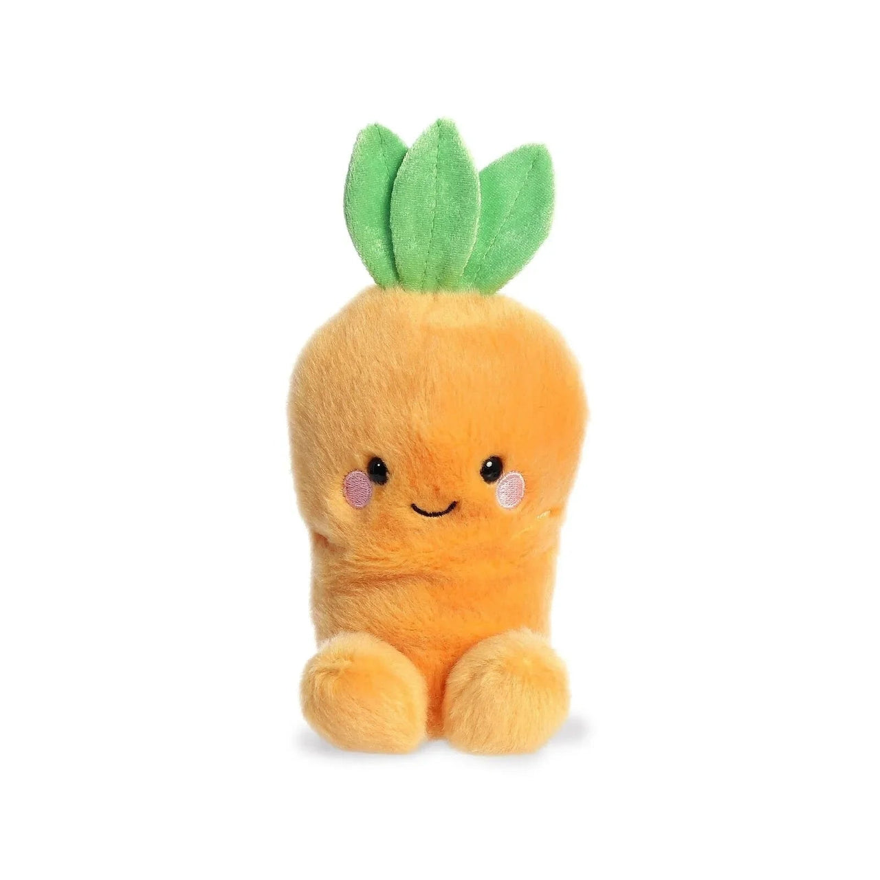 Palm Pals Cheerful Carrot Soft Toy 12cm - Miu Mau Collectibles