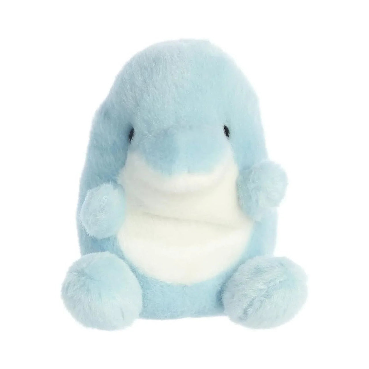 Palm Pals Clicks Dolphin Soft Toy 12cm - Miu Mau Collectibles
