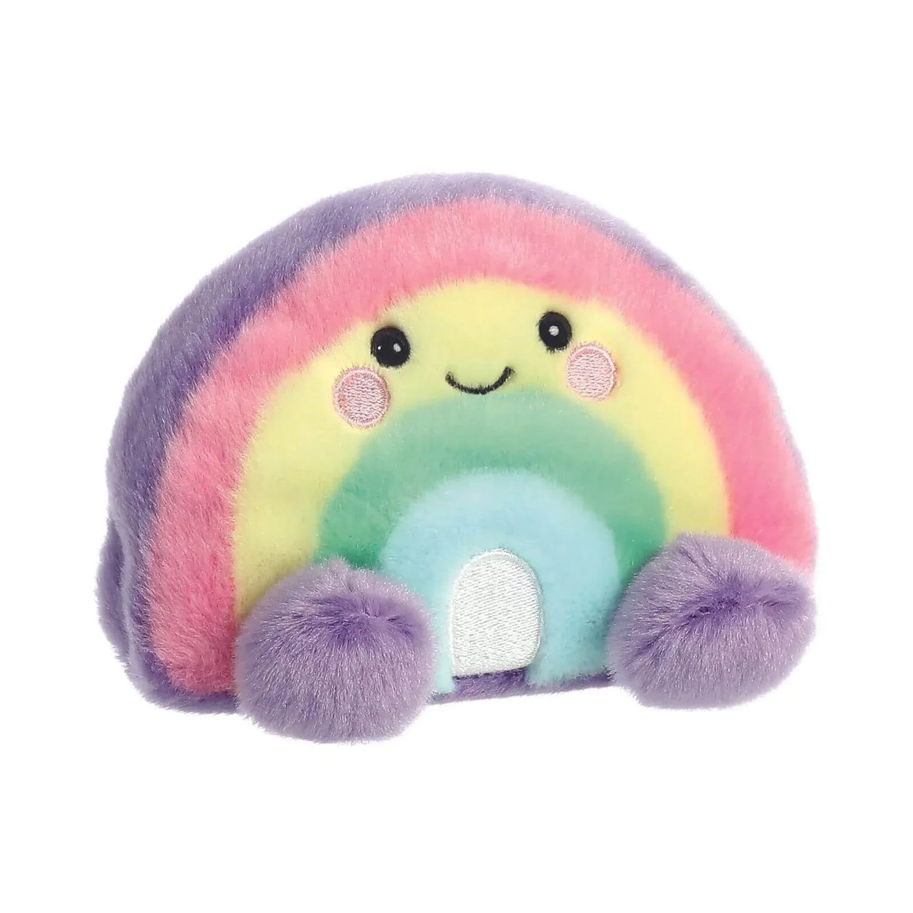 Palm Pals Vivi Rainbow Soft Toy - Miu Mau Collectibles