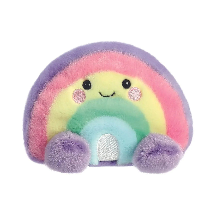 Palm Pals Vivi Rainbow Soft Toy - Miu Mau Collectibles