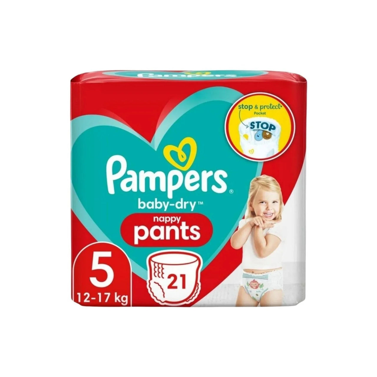 Pampers Baby Dry Pants Size 5 - 21 nappies - Miu Mau Collectibles