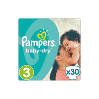 Pampers Baby Dry Size 3 - 30 nappies - Miu Mau Collectibles