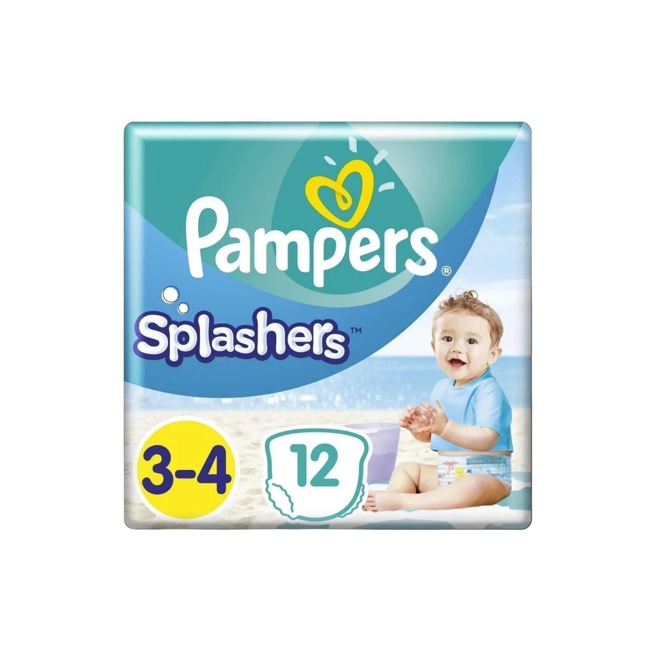 Pampers Splashers Baby Shark Size 3 - 4 - 12 nappies - Miu Mau Collectibles