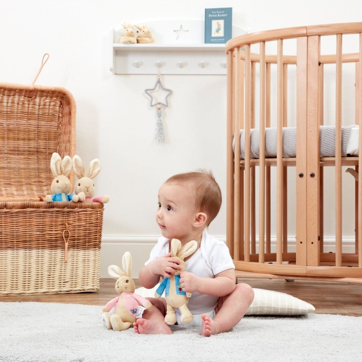 Peter Rabbit Flopsy Bean Rattles Assorted 1 pcs - Miu Mau Collectibles