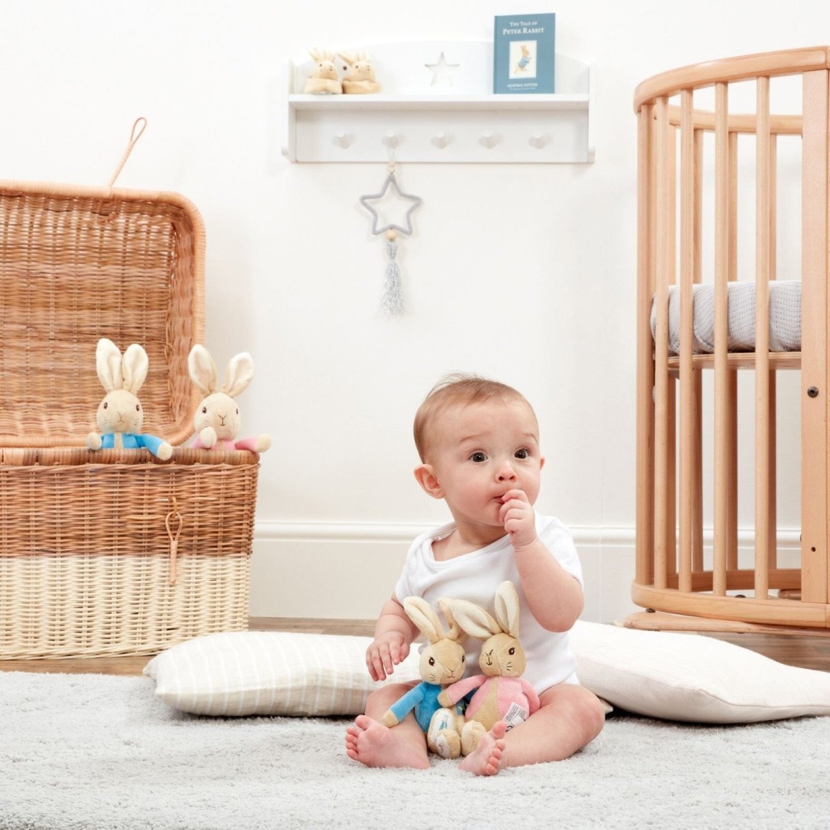 Peter Rabbit Flopsy Bean Rattles Assorted 1 pcs - Miu Mau Collectibles