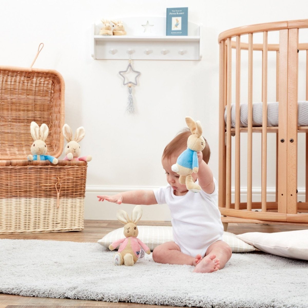 Peter Rabbit Flopsy Bean Rattles Assorted 1 pcs - Miu Mau Collectibles