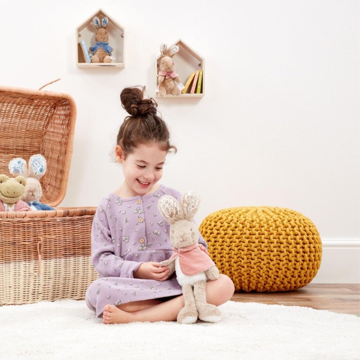 Peter Rabbit Flopsy Deluxe Soft Toy - Miu Mau Collectibles