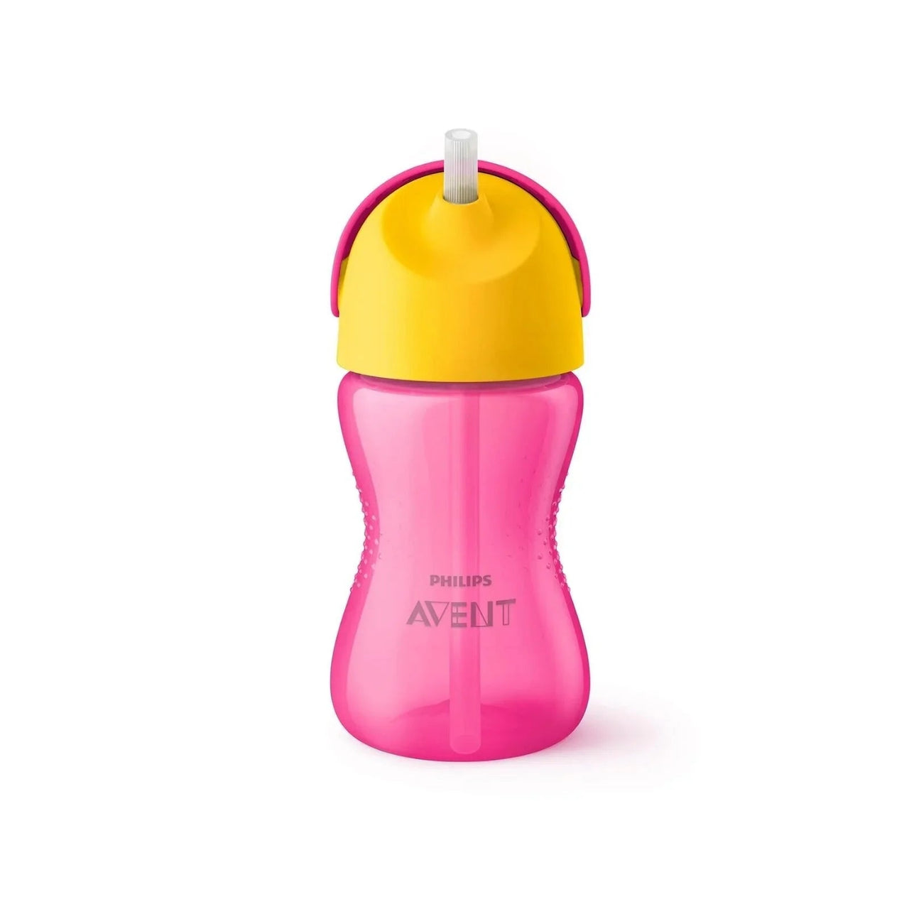 Philips Avent Training Cup with Straw 12+ months 300 ml - Pink - Miu Mau Collectibles