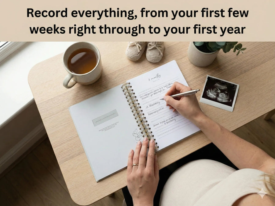 Pregnancy Memory Book - Journal for First Time Moms - Miu Mau Baby & Kids Store