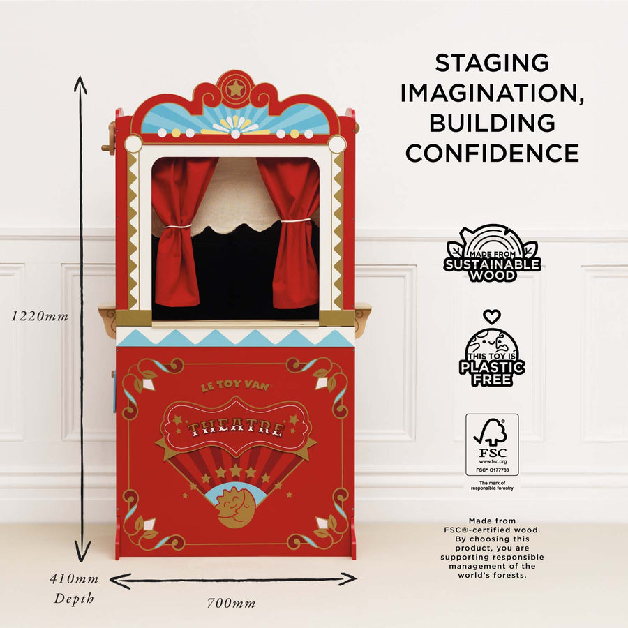 Retro Toy Puppet Theatre - Miu Mau Collectibles