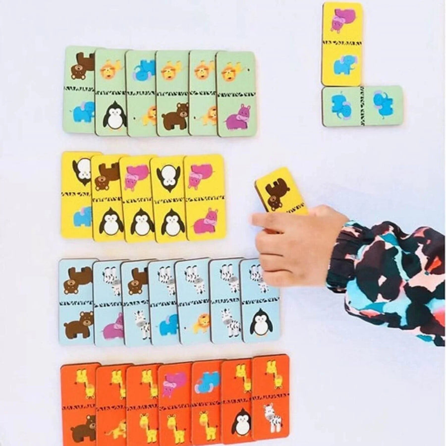 Rossie Wood Matching Game - Domino - Miu Mau Collectibles