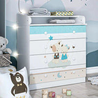 Shefa Kids 800 Changing Dresser - Best Friends - Miu Mau Collectibles