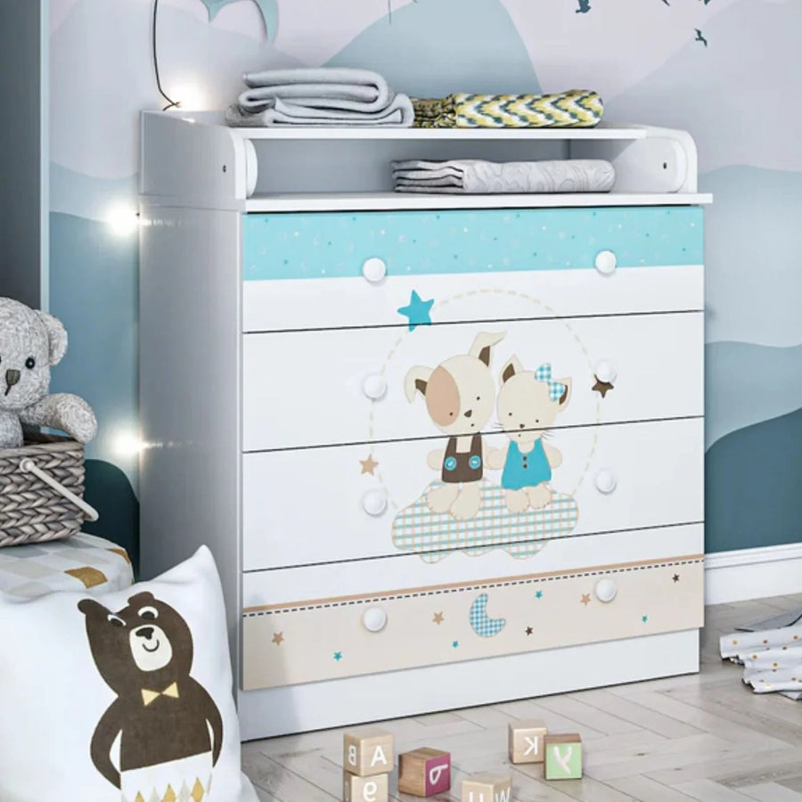 Shefa Kids 800 Changing Dresser - Best Friends - Miu Mau Collectibles