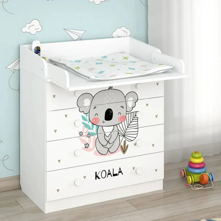 Shefa Kids 800 Changing Dresser - Coala - Miu Mau Collectibles